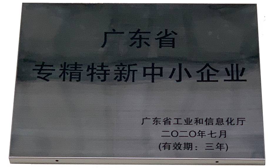 廣東省專精特新中小企業(yè)